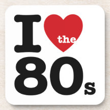 Amo los prácticos de costa de los años 80 posavaso