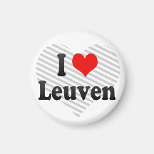 Amo Lovaina, Bélgica Imanes De Nevera