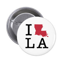 Amo Luisiana Pin