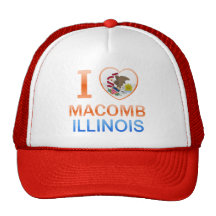 Amo Macomb, IL Gorras De Camionero
