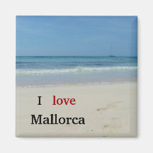 Amo Mallorca - imán