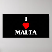 Amo Malta Poster