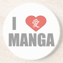 Amo Manga Posavasos Diseño