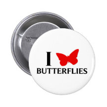 Amo mariposas pin