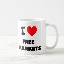 Amo mercados libres tazas de café