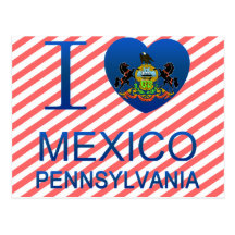 Amo México, PA Tarjeta Postal