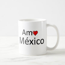 Amo México Taza De Café