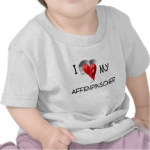 Amo mi Affenpinscher Camisetas