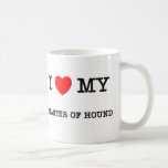 Amo mi AMO del PERRO Tazas