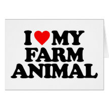 AMO MI ANIMAL DEL CAMPO TARJETON