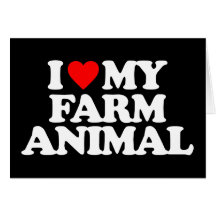 AMO MI ANIMAL DEL CAMPO TARJETON