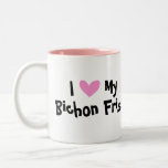 Amo mi Bichon Frise Tazas