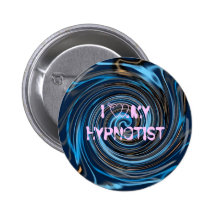 Amo mi botón del Hypnotist Pin