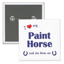 Amo mi caballo de la pintura (el caballo femenino)
