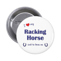 Amo mi caballo del tormento (el caballo masculino) pins