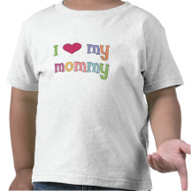 Amo mi camiseta de la mamá
