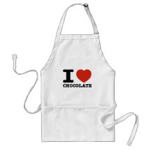 Amo mi chocolate caliente delantal