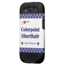 Amo mi Colorpoint Shorthair (el gato masculino)