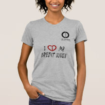 Amo mi Credit Union Camiseta