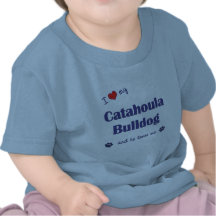 Amo mi dogo de Catahoula (el perro masculino) Camiseta
