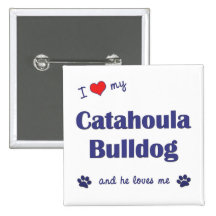 Amo mi dogo de Catahoula (el perro masculino) Pin