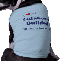 Amo mi dogo de Catahoula (el perro masculino) Ropa Para Mascota