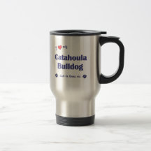 Amo mi dogo de Catahoula (el perro masculino) Taza