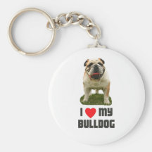 Amo mi dogo llavero personalizado