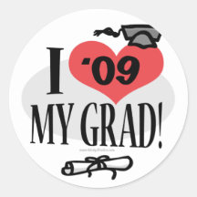 Amo mi engranaje 2009 del graduado etiquetas  