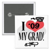 Amo mi engranaje 2009 del graduado pin