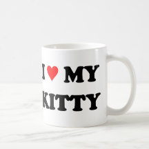 Amo mi gatito taza