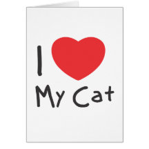 Amo mi gato felicitaciones