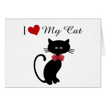 Amo mi gato felicitaciones
