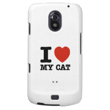 Amo mi gato galaxy nexus carcasa