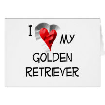 Amo mi golden retriever felicitacion 
