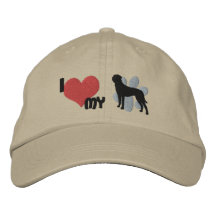 Amo mi gorra bordado Inu de Tosa Gorro Bordado