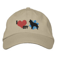 Amo mi gorra bordado Tervuren belga Gorra De Beisbol