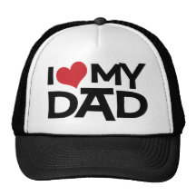 Amo mi gorra del camionero del día de padre del pa