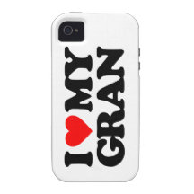 AMO MI GRAN iPhone 4 FUNDA