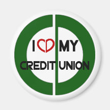 Amo mi imán de Credit Union