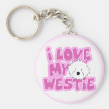 Amo mi llavero de Westie