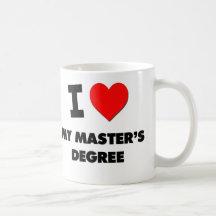 Amo mi masters tazas de café