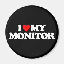 AMO MI MONITOR IMANES DE NEVERA