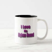 Amo mi pnk del afgano taza