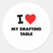Amo mi tabla de elaboración pegatinas  