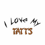 Amo mi, Tatts-Decir-Bordar-T-Camisa