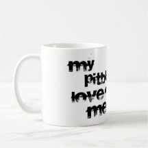 Amo mi taza de café del pitbull