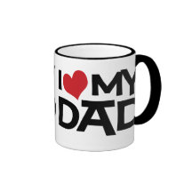Amo mi taza del campanero del día de padre del pap