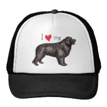 Amo mi Terranova Gorras