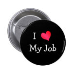 Amo mi trabajo pins